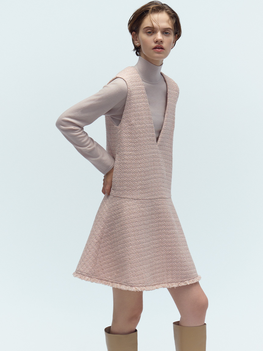 ジャンスカセットアップ(デイリーワンピース)｜DRESS（ドレス