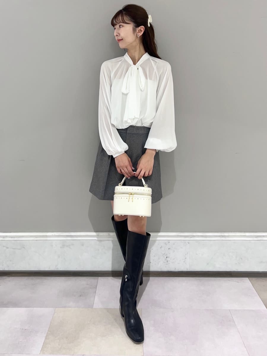 ビッグリボンシアーブラウス(ブラウス・シャツ)｜TOPS（トップス