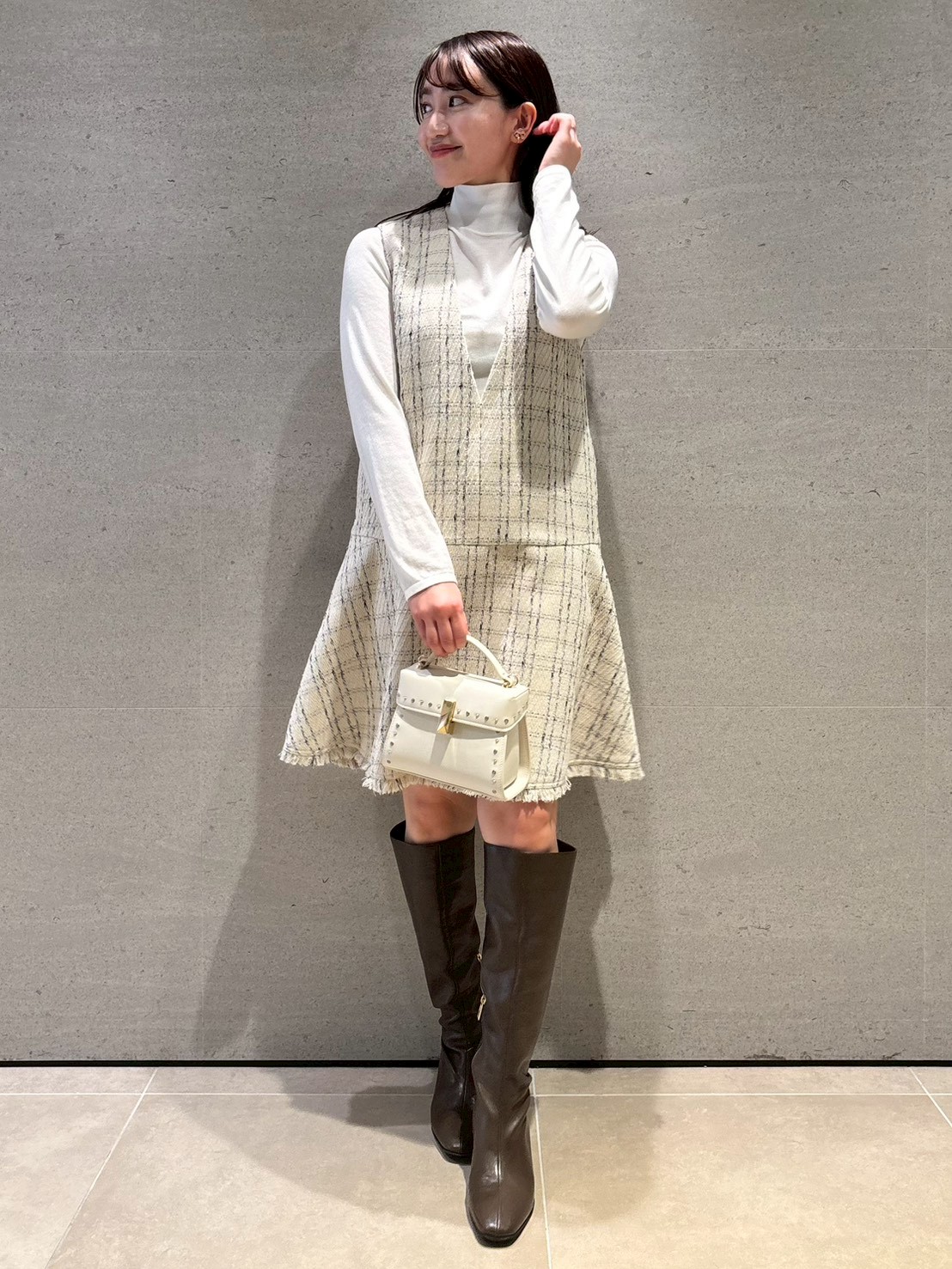 ジャンスカセットアップ(デイリーワンピース)｜DRESS（ドレス