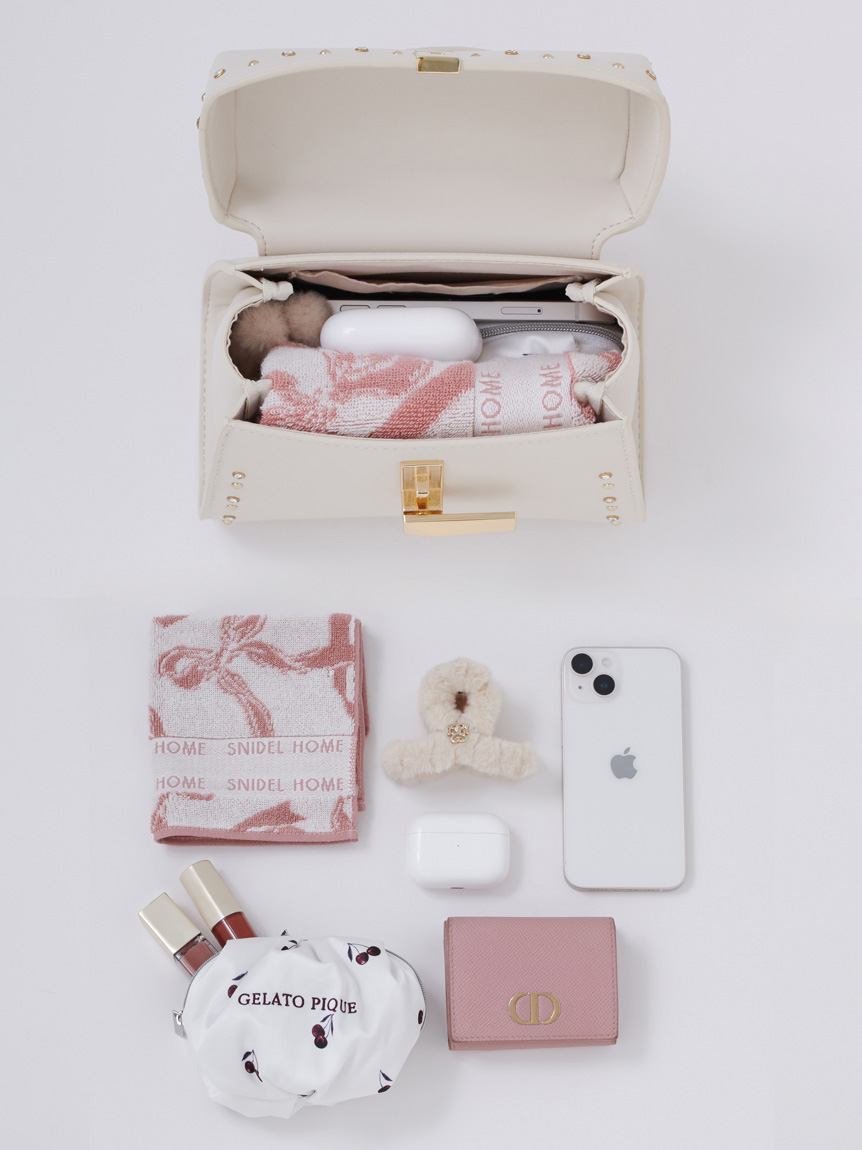 リュタン】ビジュースタッズポシェット(ハンドバッグ)｜BAGS（バッグ