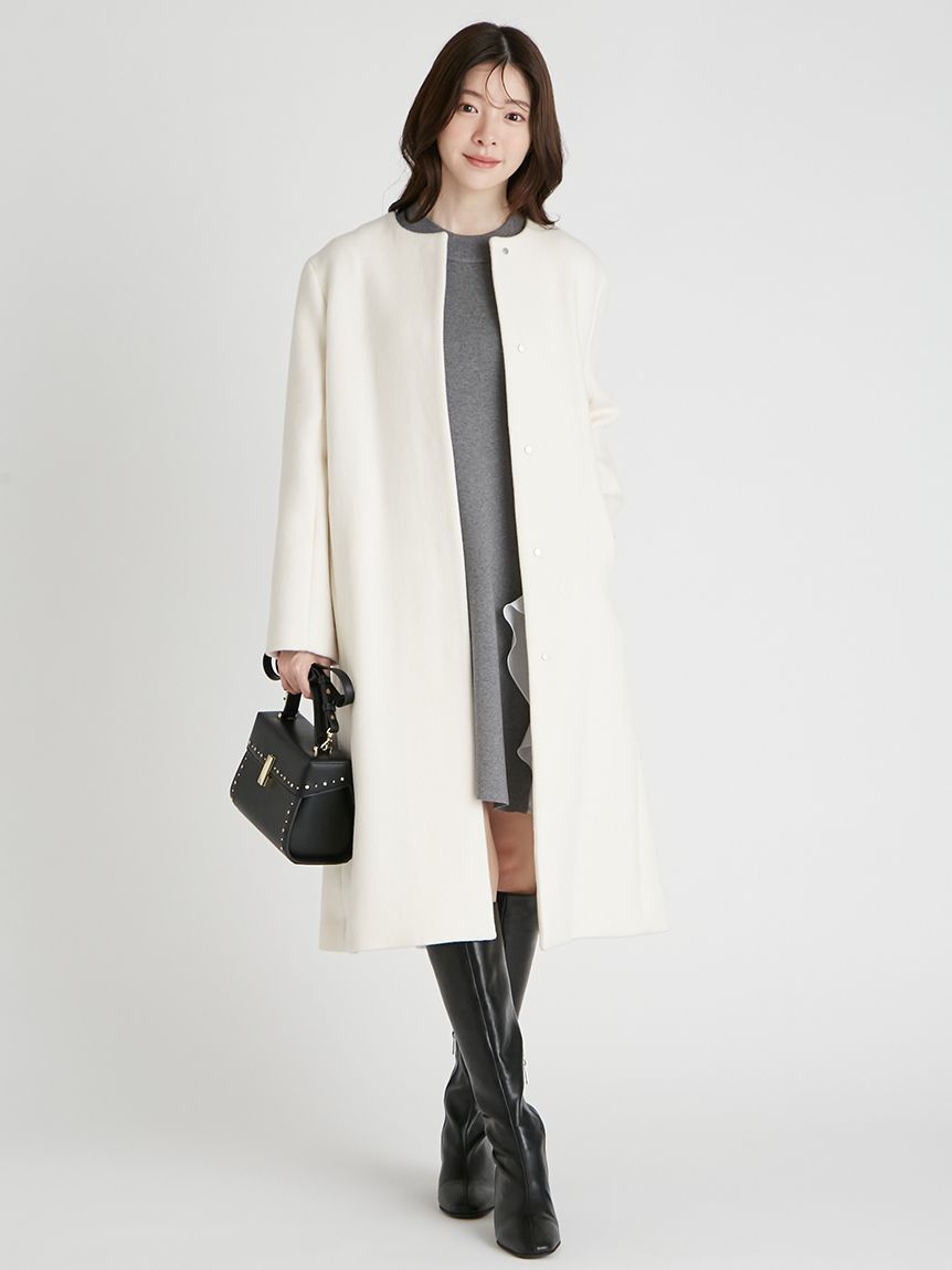 リュタン】ビジュースタッズポシェット（M）(ハンドバッグ)｜BAGS