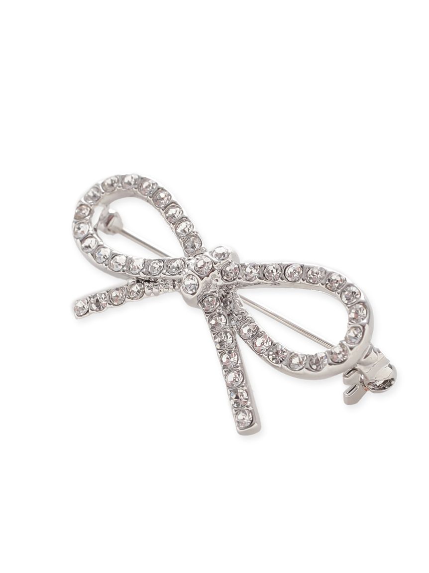 シンプリービジューリボンブローチ(ブローチ)｜ACCESSORIES