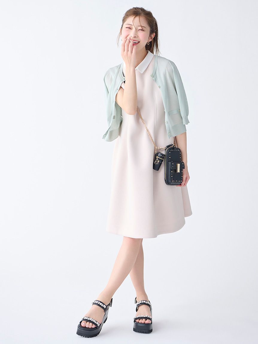 ビジュー付きボリュームサンダル(サンダル・ミュール)｜SHOES