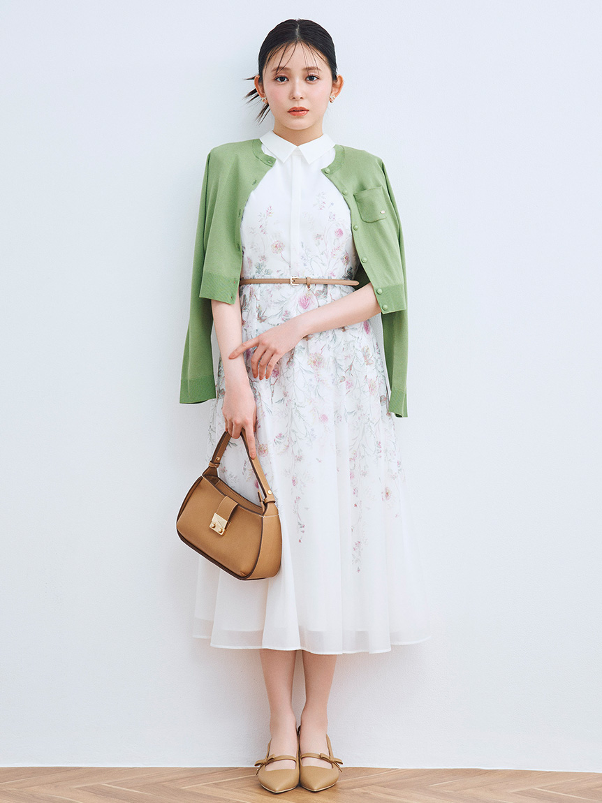 リボンディテールバックストラップミュール(サンダル・ミュール