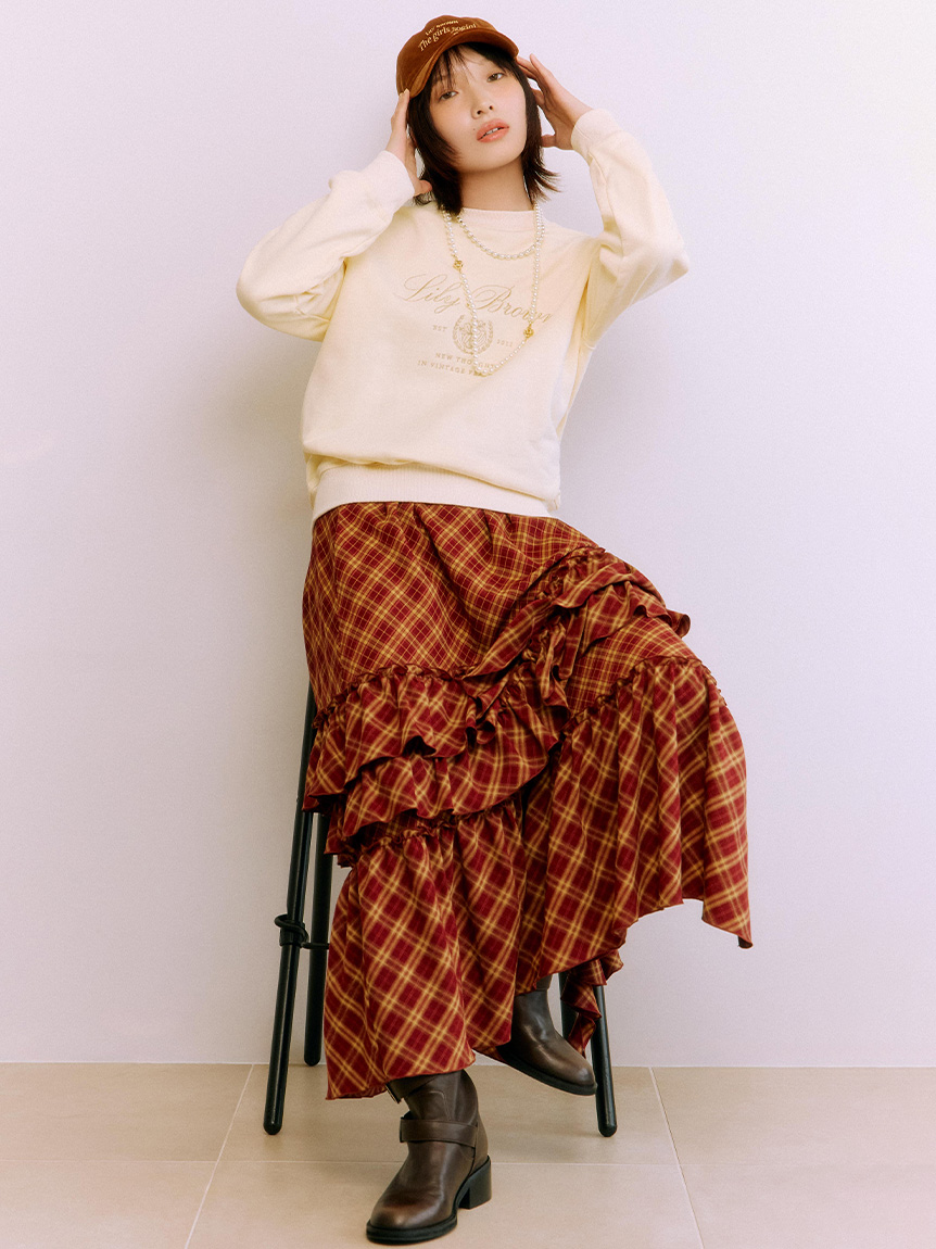 3バックルミドルブーツ(ブーツ)｜シューズ｜LILY BROWN（リリー