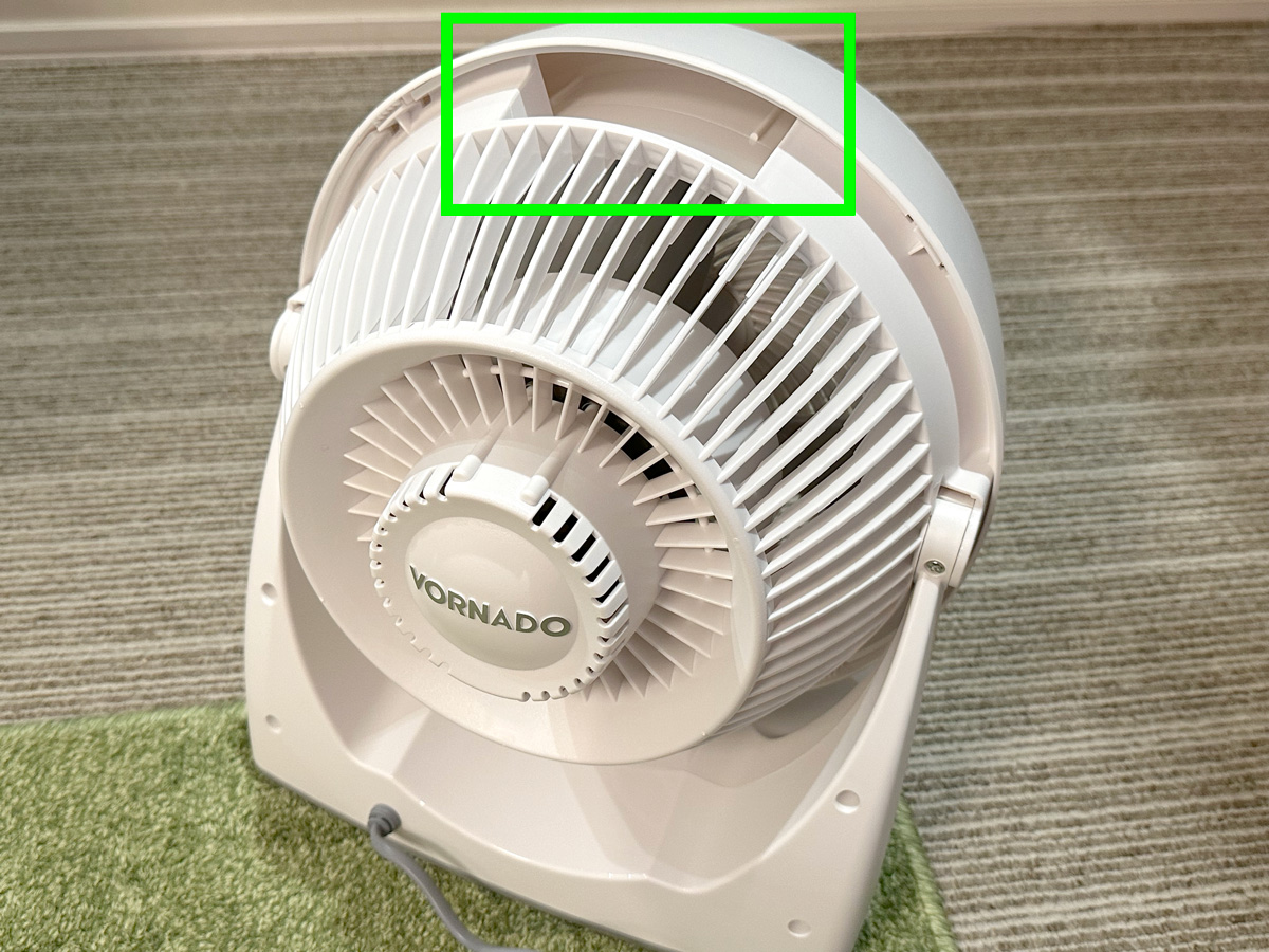 空気が走る唯一のサーキュレーター、それが『ボルネード（633DC-JP