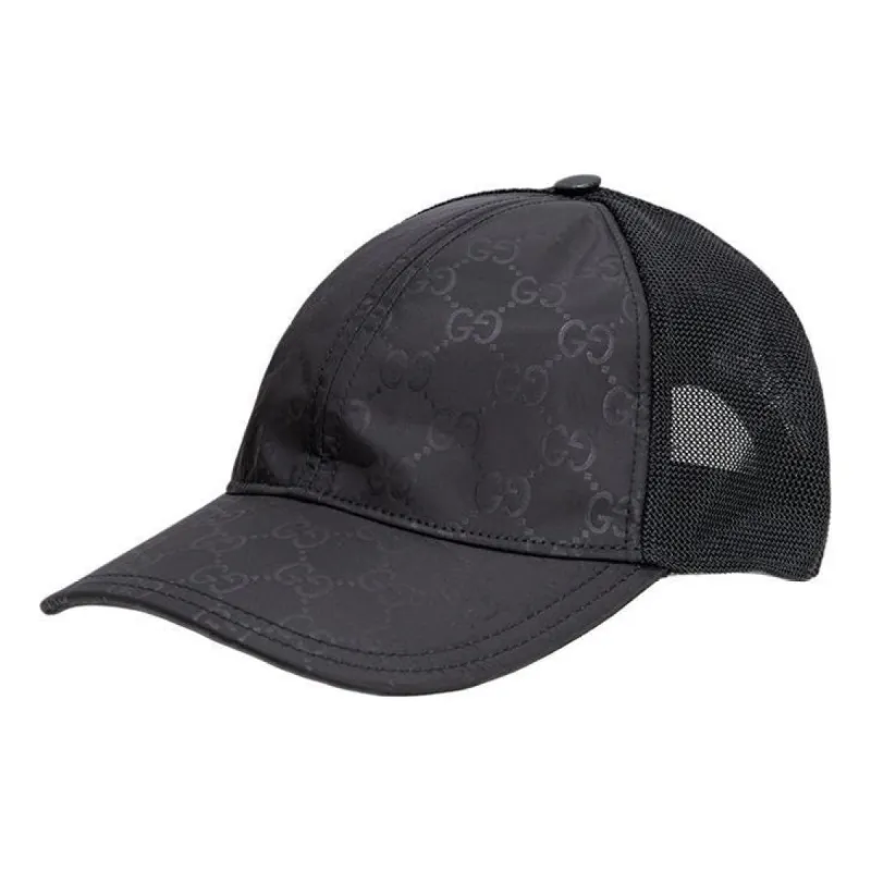 WMNS) Gucci GG Canvas Baseball Cap 'Black' 576253-4HG53-1060