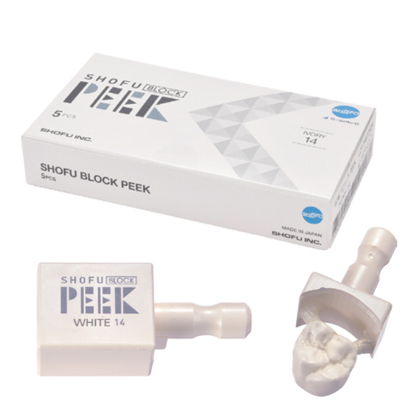 松風ブロック PEEK[松風] ホワイトの通販 | Ciモール | Ciモール