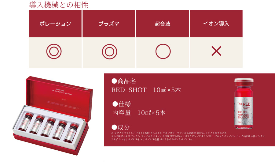 RED SHOTの通販 | 美っくる | Ciモール