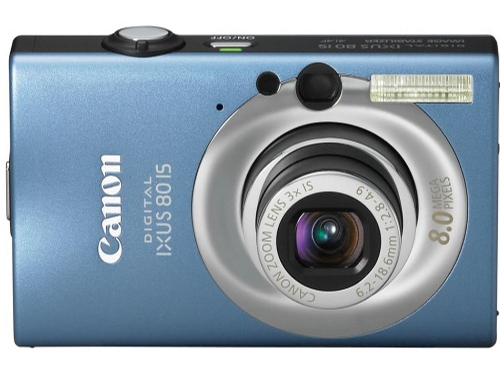 Canon IXUS 80 IS Digital Camera - Blue