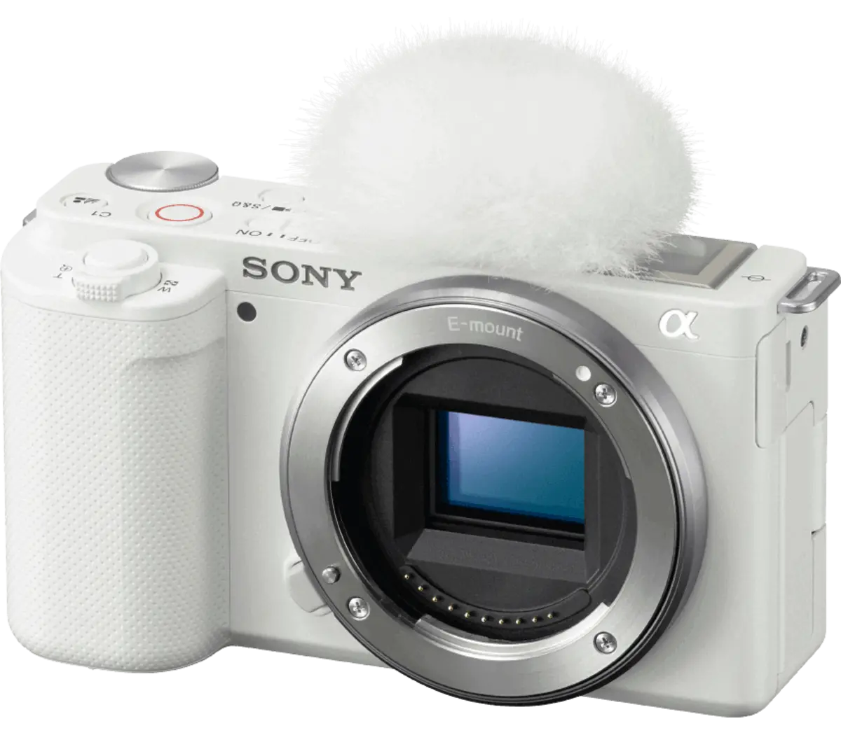 Sony Alpha ZV-E10 Mirrorless Vlog Camera (White) | ILCZVE10/W