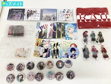 いれいすグッズ買取】缶バッジ・アクスタ・ぬいぐるみ等を高価買取