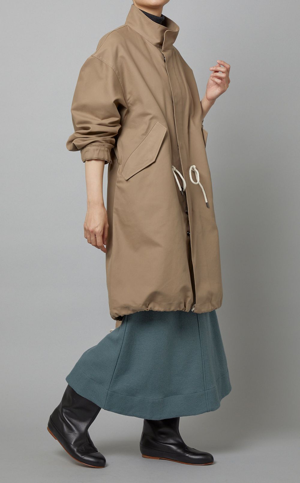 MACPHEE｜コットンダブルクロスモッズコート