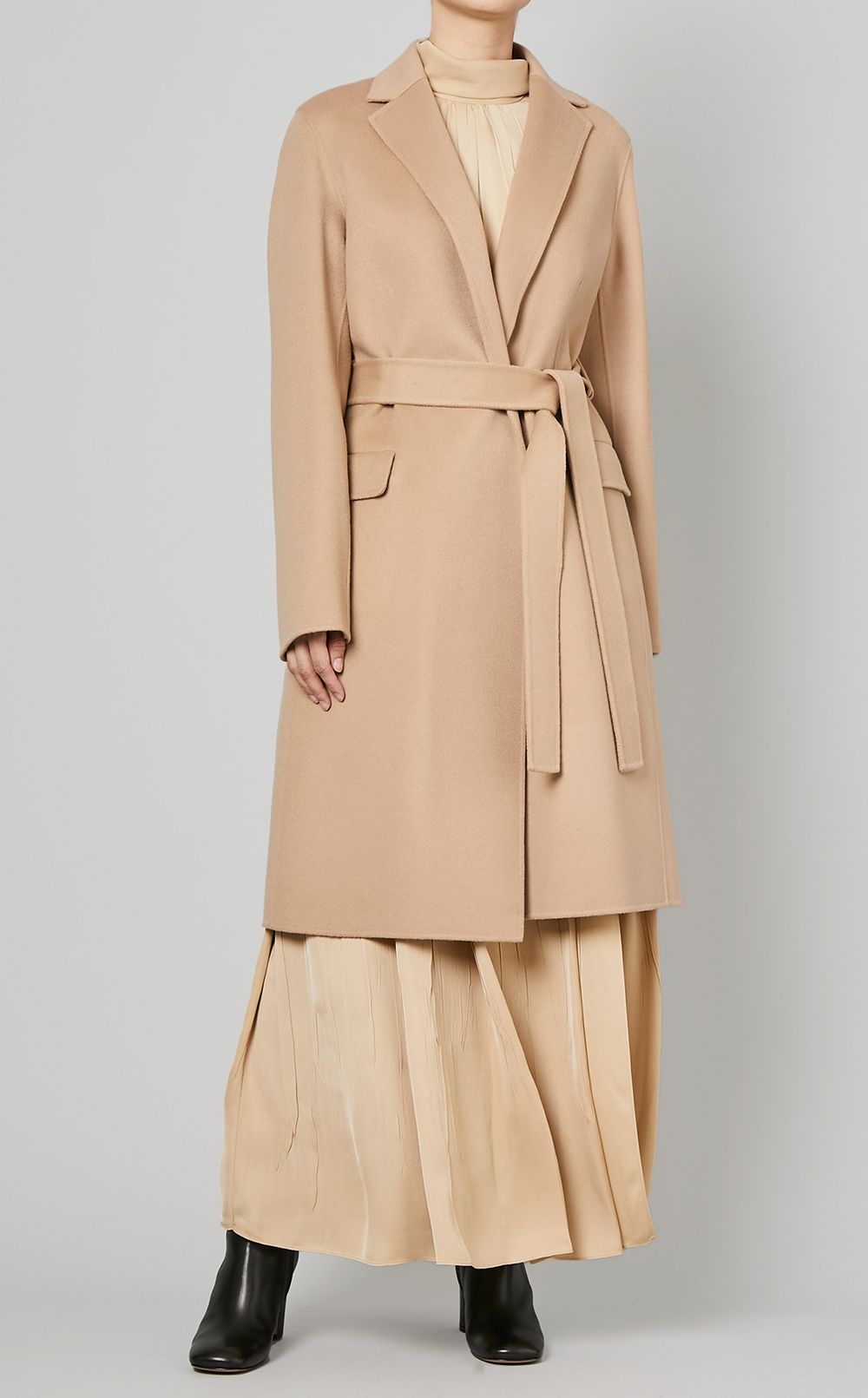 Theory｜ウールカシミヤラップコート