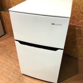 Hisense 2ドア冷蔵庫 HR-B95A 93L 2017年製 Hisense 2ドア冷凍冷蔵庫