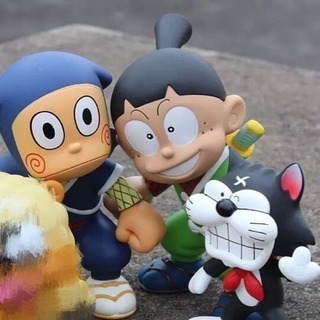 忍者ハットリくん メディコムトイ フィギュア3体セット