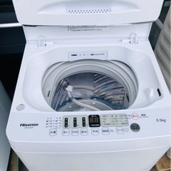 5KM以内配送無料 2021年式5.5KGハイセンス全自動洗濯機HW-E5504