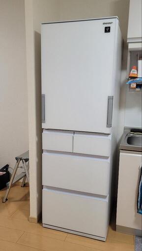 2020年製 SHARP 冷凍冷蔵庫 SJ-GW41F-W 412L 2020年製 SHARP 冷凍