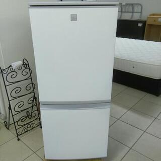 ♪ 2019年製/SHARP/冷凍冷蔵庫/SJ-14E6-KW/137L♪