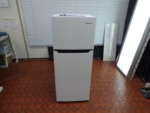 引取歓迎愛知 ハイセンス 2ドア 120L冷蔵庫 HR-B1201 2018年製 引取