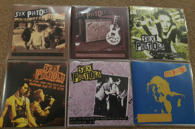 Gripsweat - SEX PISTOLS - LOT OF RARE & LIMITED LIVE BOOTLEGS 7