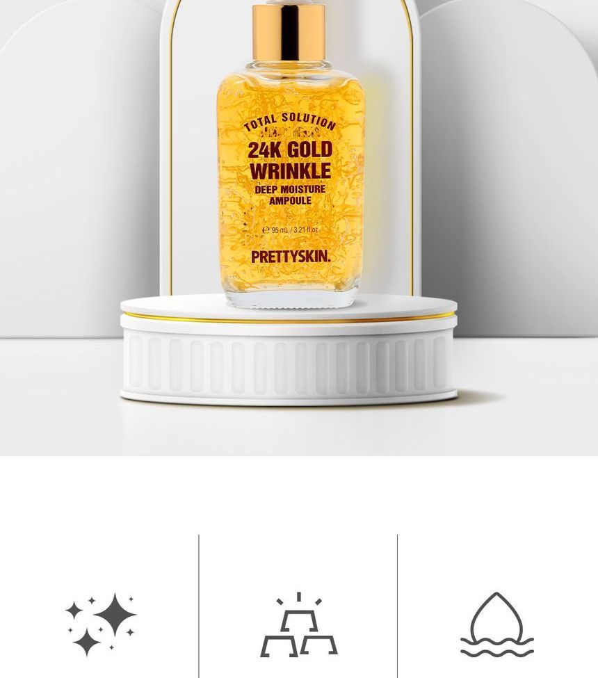 Buy Pretty skin - Total Solution 24K Gold Wrinkle Deep Moisture