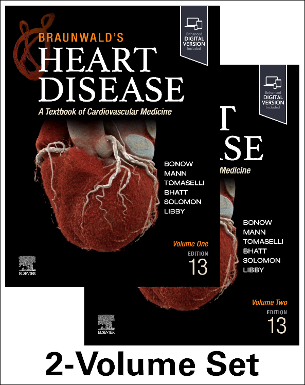 Braunwald's Heart Disease, 13th ed., in 2 vols. - A Textbook of