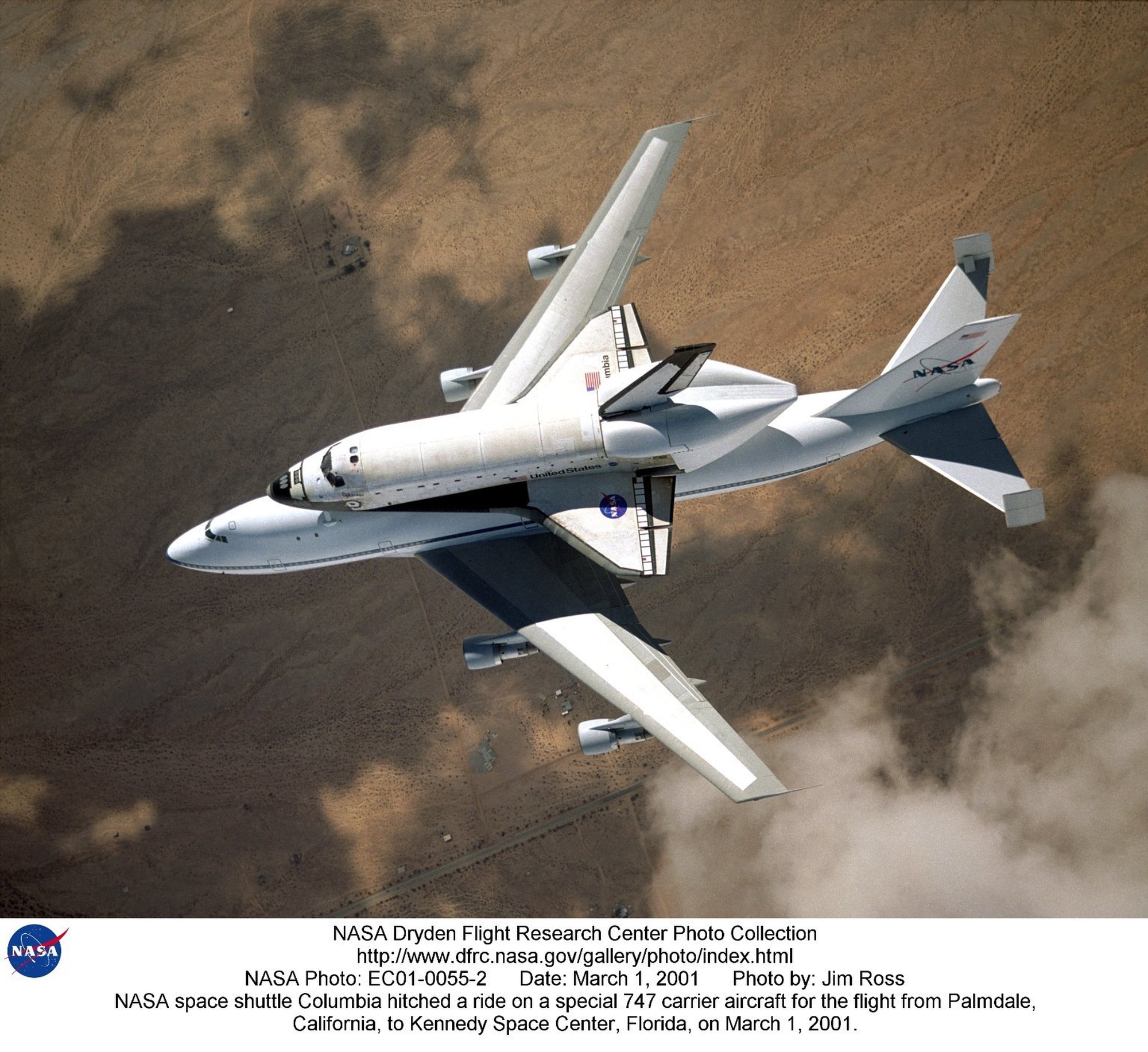 DVIDS - Images - NASA space shuttle Columbia hitched a ride on a