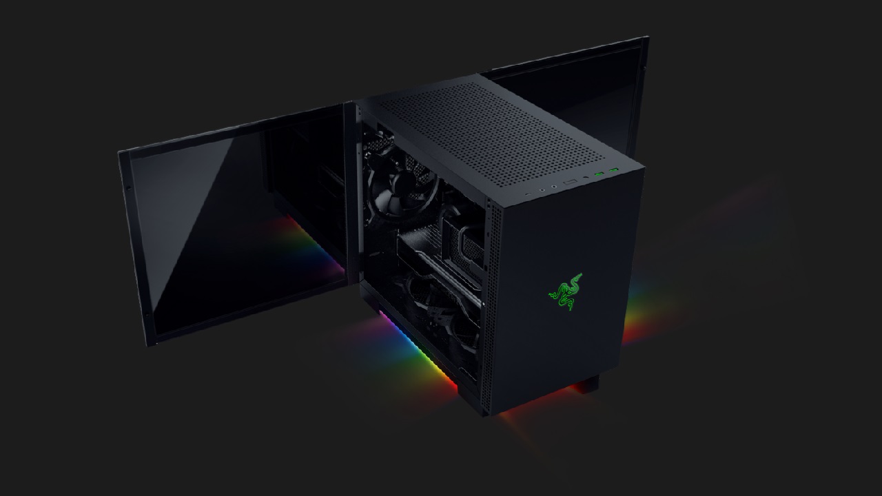 Razer Tomahawk ATX gaming desktop PC chassis announced at RazerCon