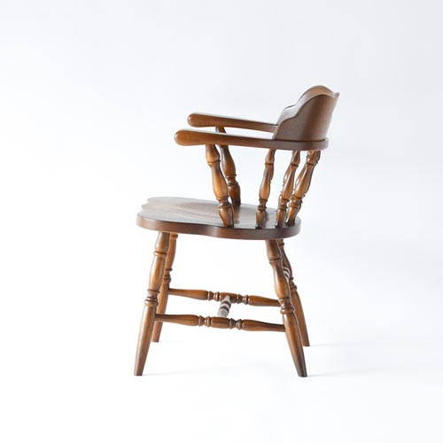 飛騨家具 HIDA 飛騨産業 穂高 アームチェア No.286 国産家具 無垢