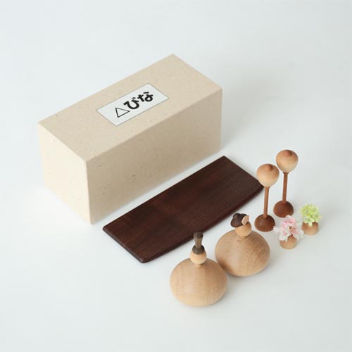 旭川クラフト K-WOOD K-ウッド ひな人形 国産クラフト 木製 雛人形