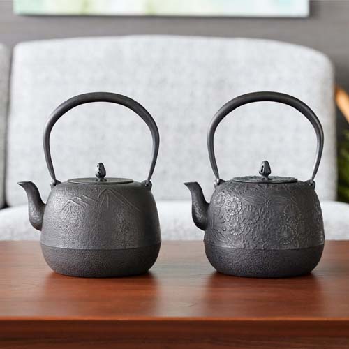 南部鉄器 薫山工房 Nambutetsubin 南部鉄瓶 棗型 伝統工芸品 金属製