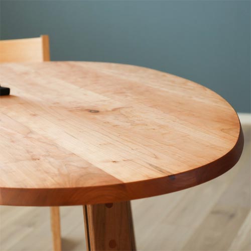 府中家具 若葉家具 Kaname かなめ オムスビテーブル 国産家具 無垢