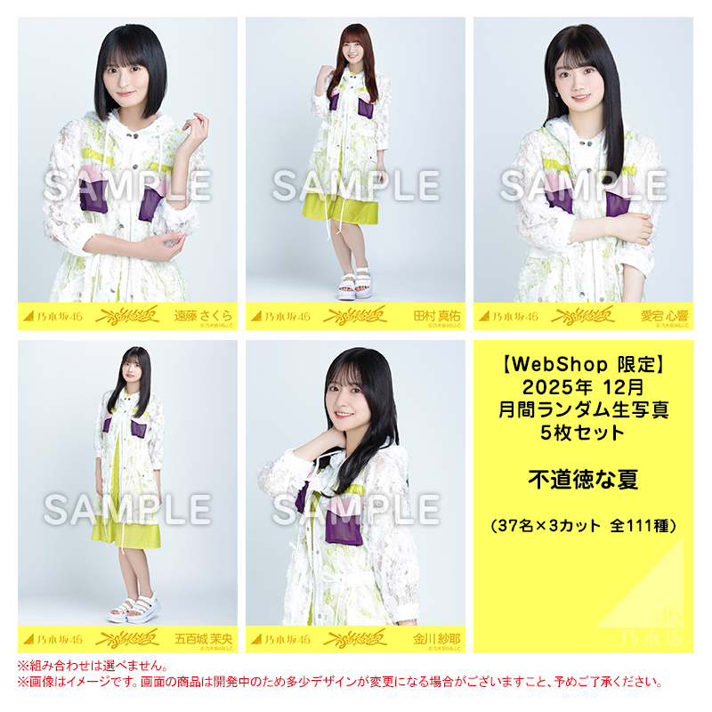 乃木坂46 OFFICIAL WEB SHOP | 乃木坂46 グッズ通販サイト