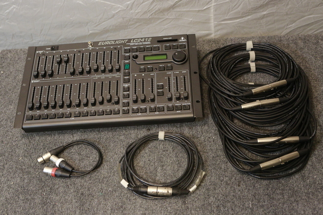 Rent a Lighting Board Behringer DMX Controller Eurolight LC2412