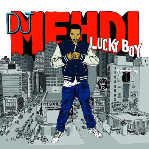 DJ MEHDI - Lucky Boy. Vinyl, 2×LP + CD. Ed Banger records.