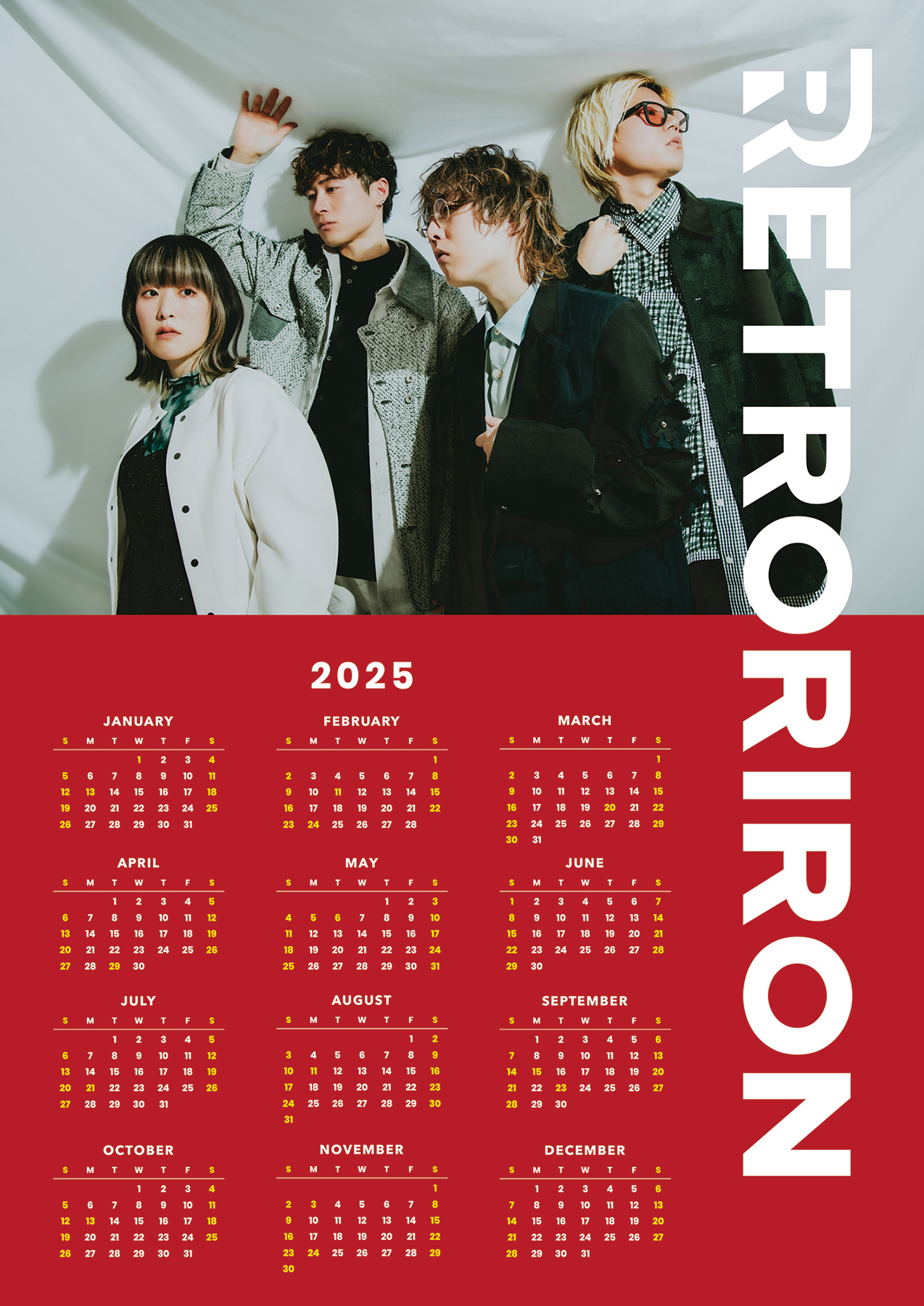 ツアーグッズ発表！｜ レトロリロン｜RETRORIRON Official Site
