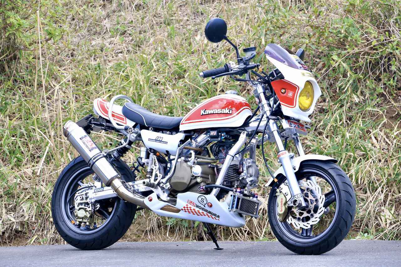 8年かけてイチから製作した研二くんZ2仕様のホンダ「モンキー」 - web