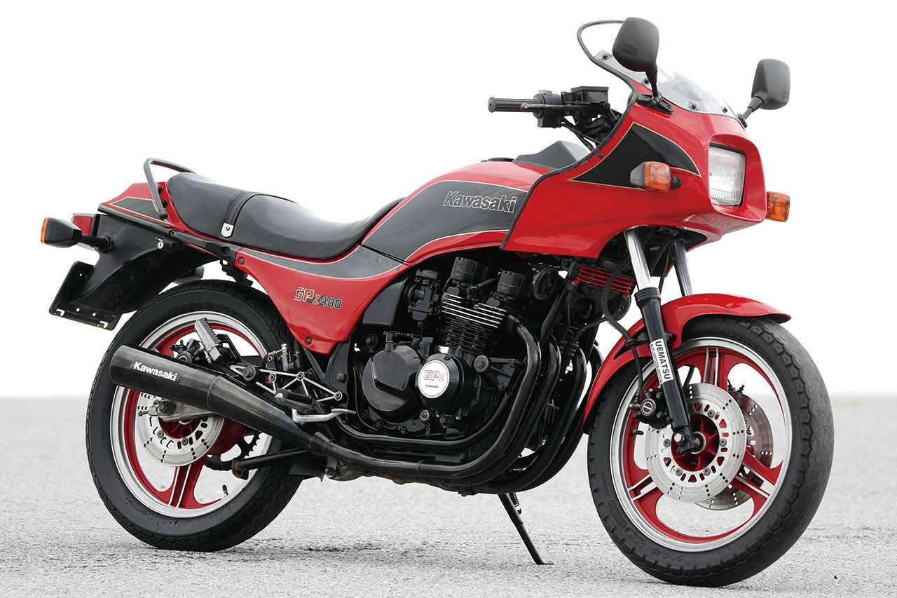カワサキ「GPz400」1983年｜開発競争の荒波に飲まれた流麗フォルムの