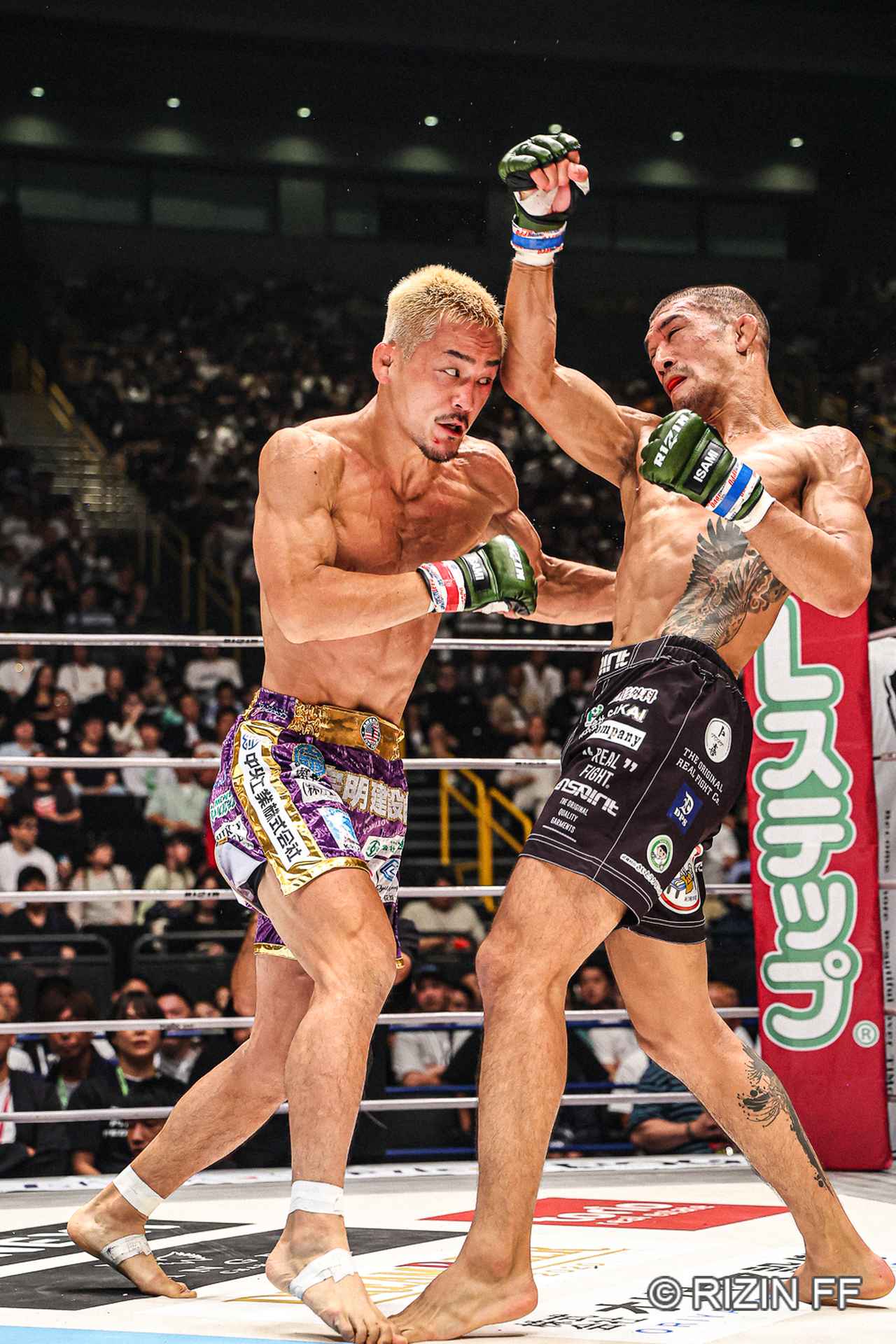 試合結果】Yogibo presents RIZIN.48 第6試合／牛久絢太郎 vs. 佐藤将