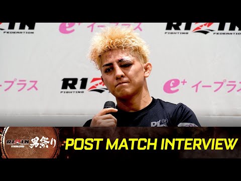 鈴木千裕 RIZIN男祭り 試合後インタビュー vol.3 - RIZIN FIGHTING