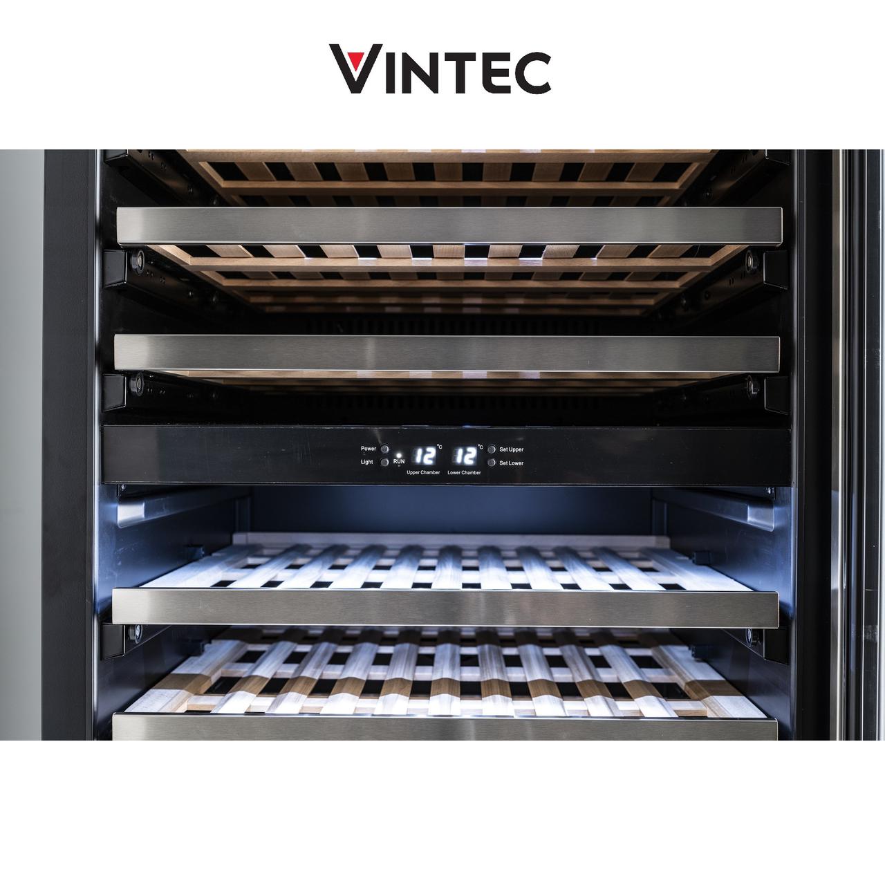 ヴァンテック」1台で2温度帯を管理できるワインセラー登場