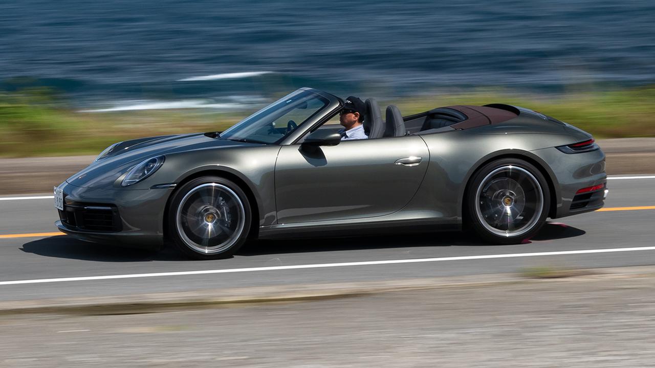 試乗】ポルシェ911カレラ4カブリオレはクーペと同等レベルの高い