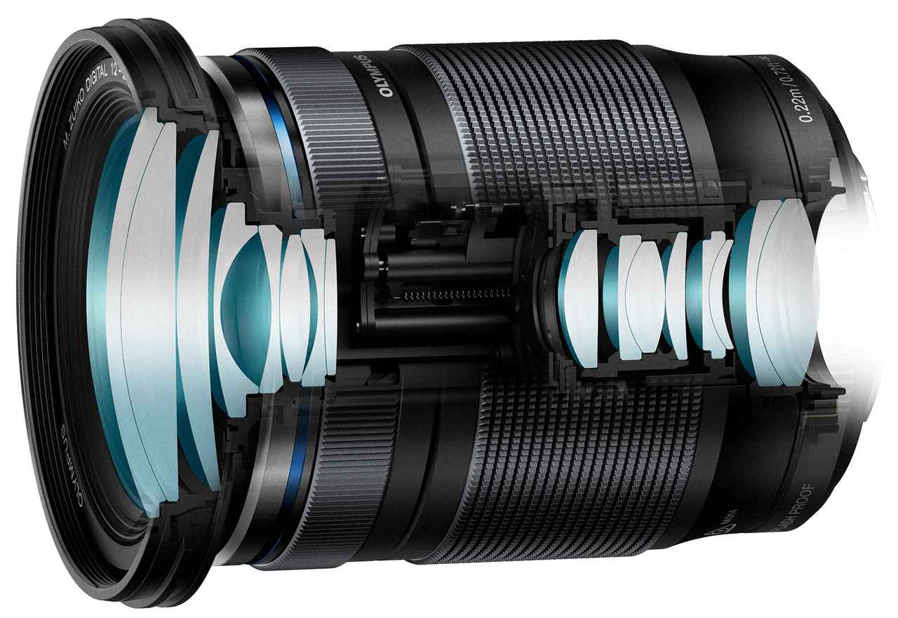 マイクロフォーサーズ用超高倍率ズームレンズ オリンパスM.ZUIKO