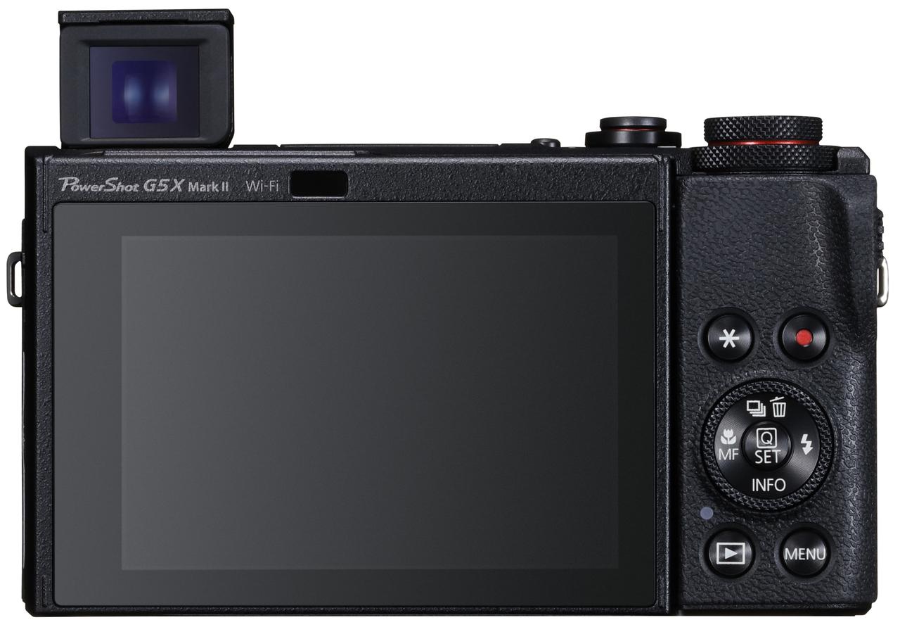 ポップアップ式EVF搭載でスリムになった キヤノンPowerShot G5 X Mark