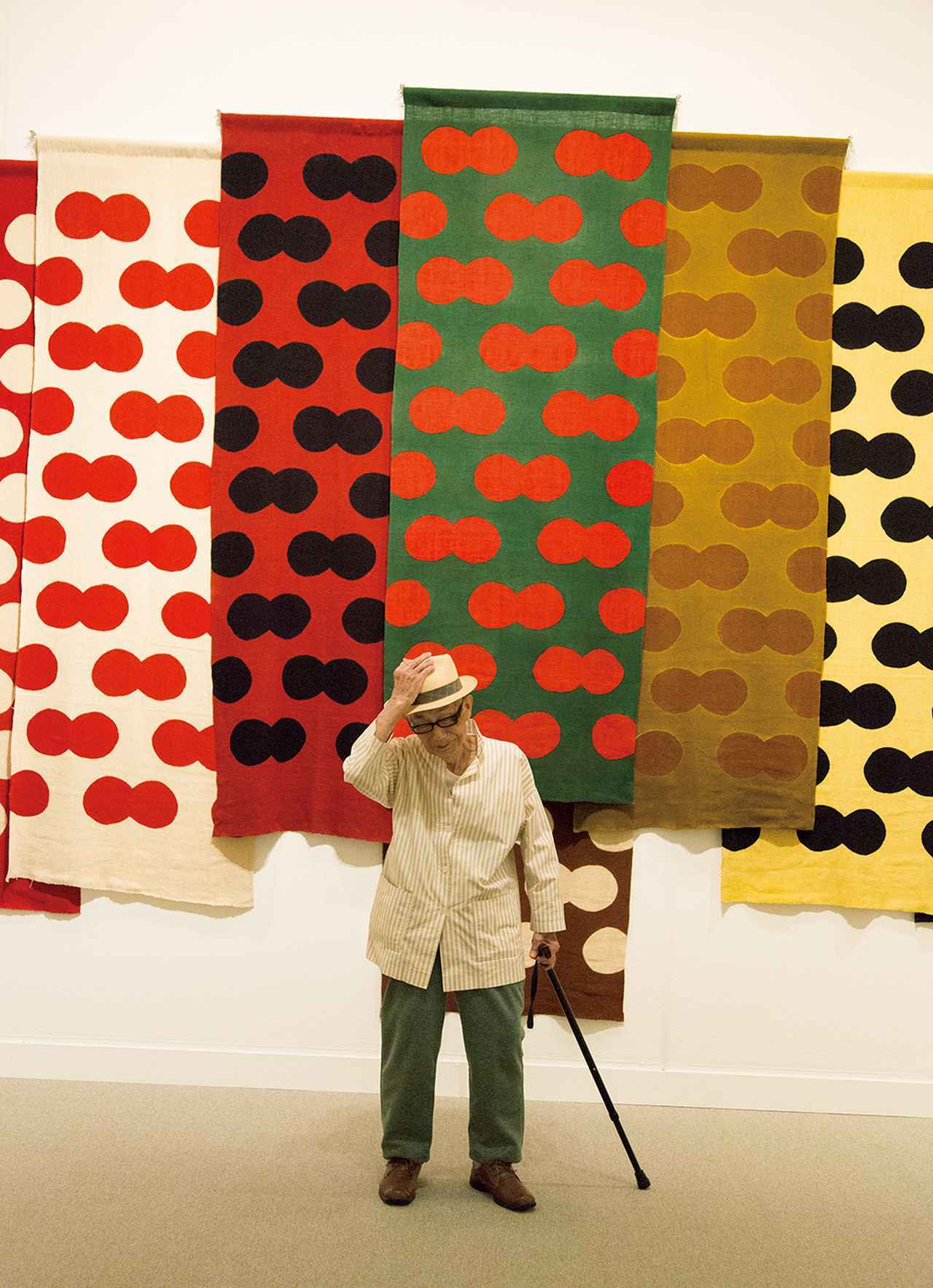 染色家、柚木沙弥郎 96歳の進行形 (1/1) - T JAPAN:The New York Times