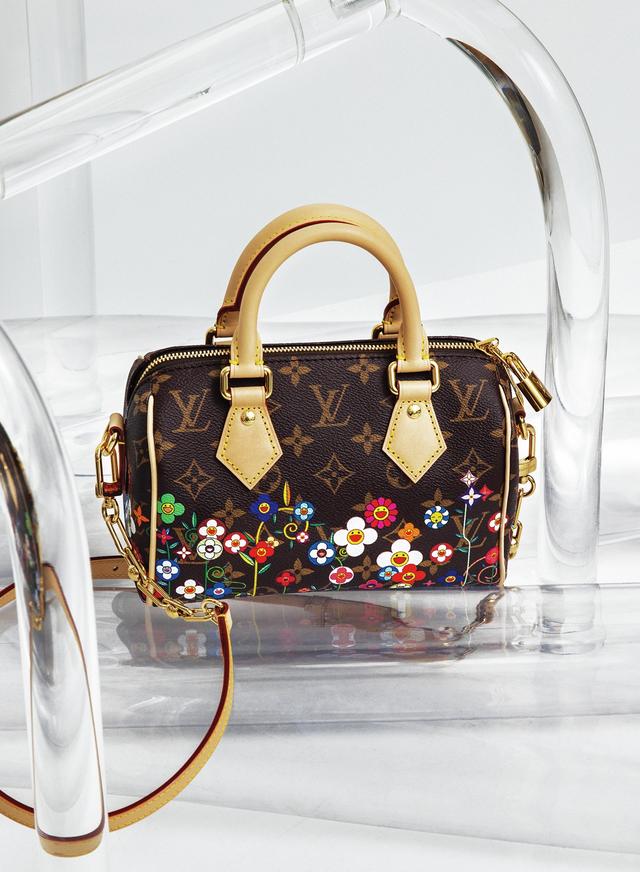 ルイ・ヴィトン × 村上隆」のバッグ 「スピーディ・バンドリエール 20