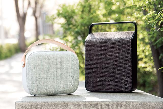 オトナのBluetoothスピーカー、ヴィーファ「HELSINKI」「OSLO」が