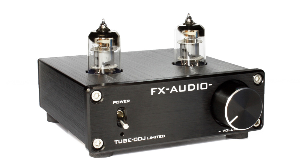 FX-AUDIO-、選別管を使った限定生産の真空管アンプ「TUBE-00J LIMTED