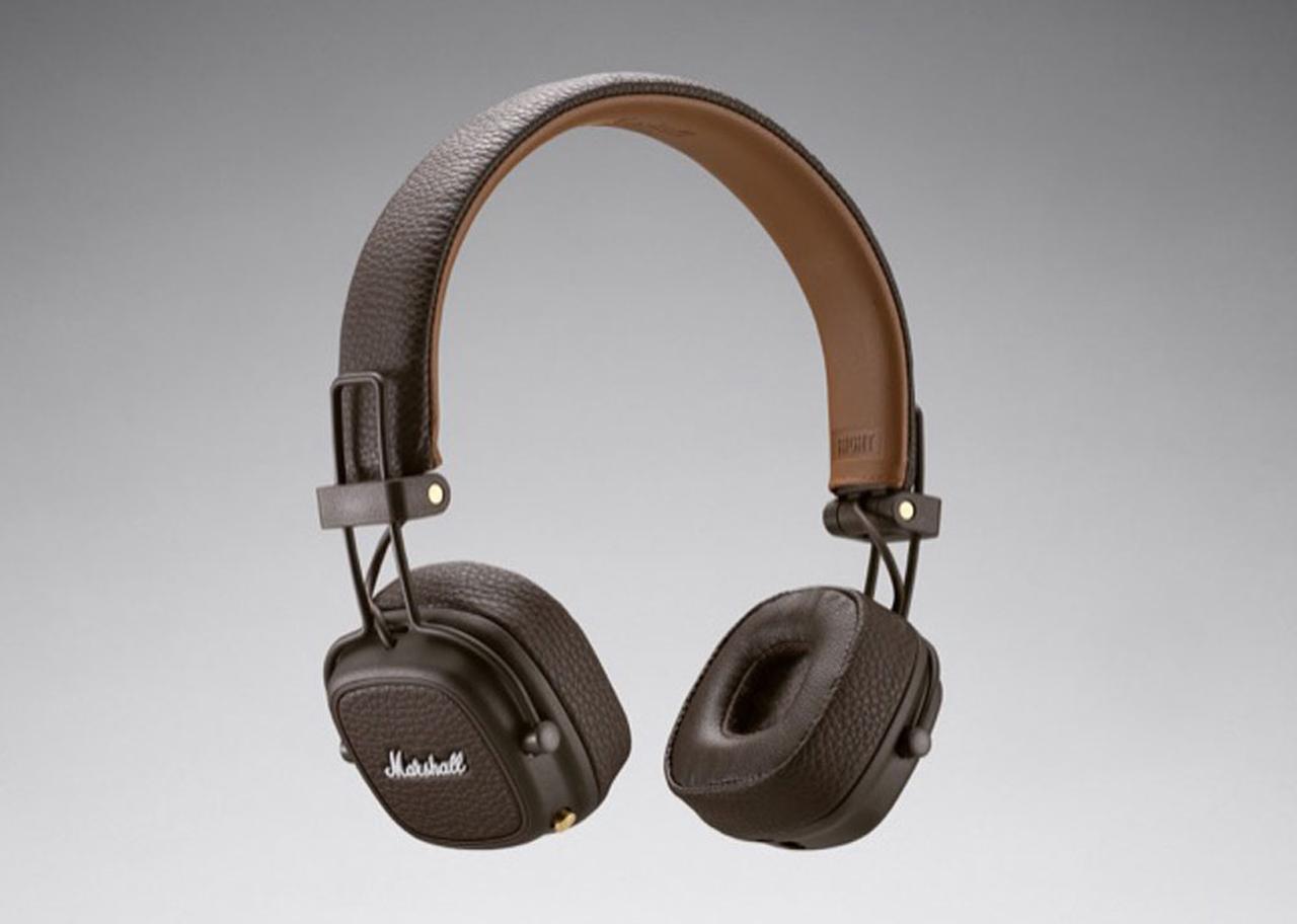 Marshallの人気ヘッドホン「MAJORⅢ」に、新色・ブラウン／ホワイト